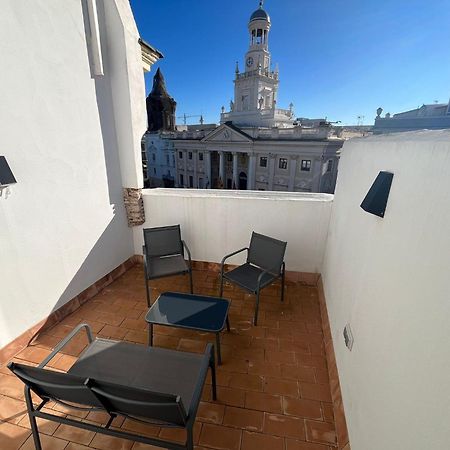 Apartament Penthouse La Plaza En Cadiz Centro Grupo Ac Gestion Zewnętrze zdjęcie