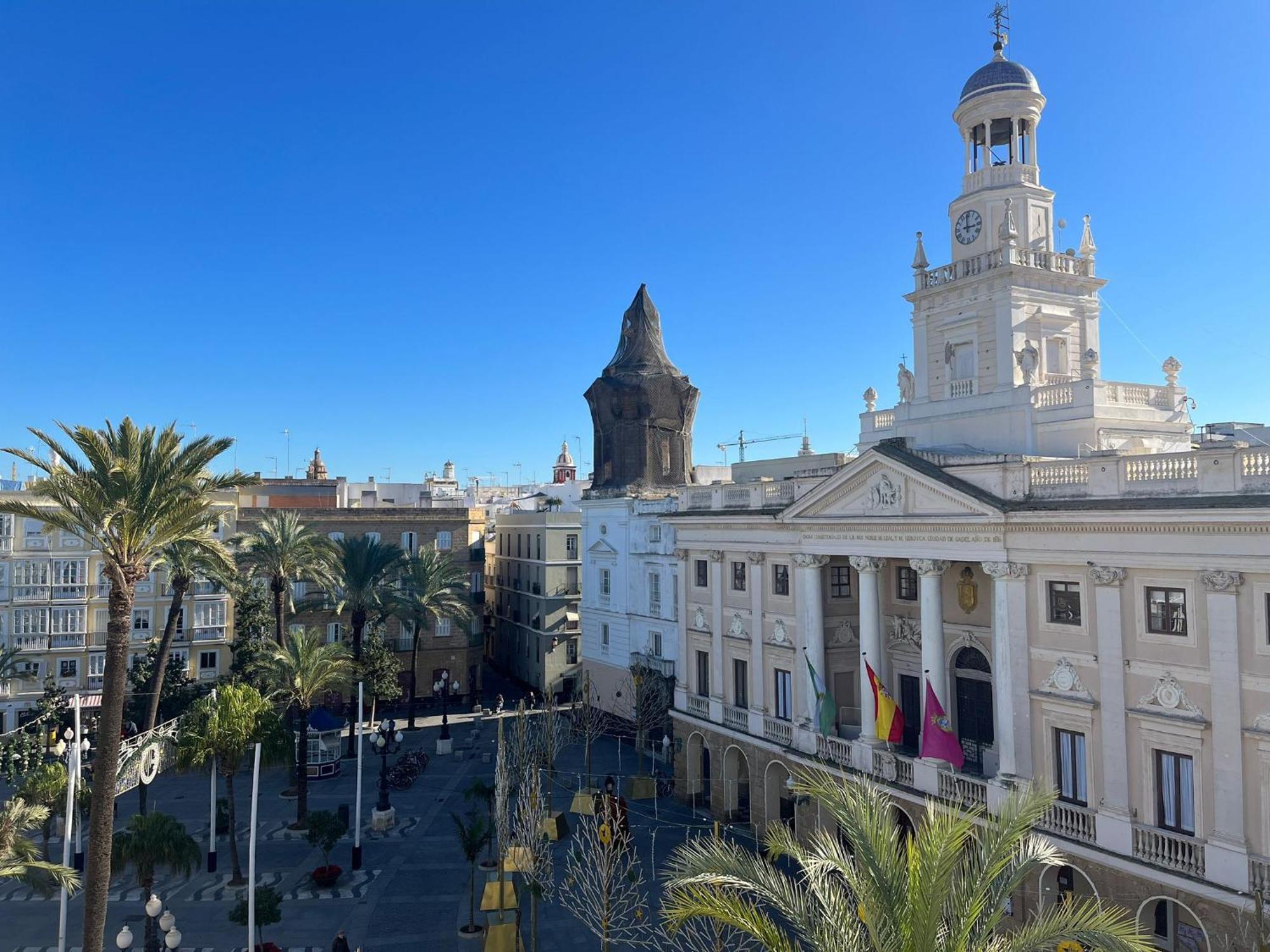 Apartament Penthouse La Plaza En Cadiz Centro Grupo Ac Gestion Zewnętrze zdjęcie