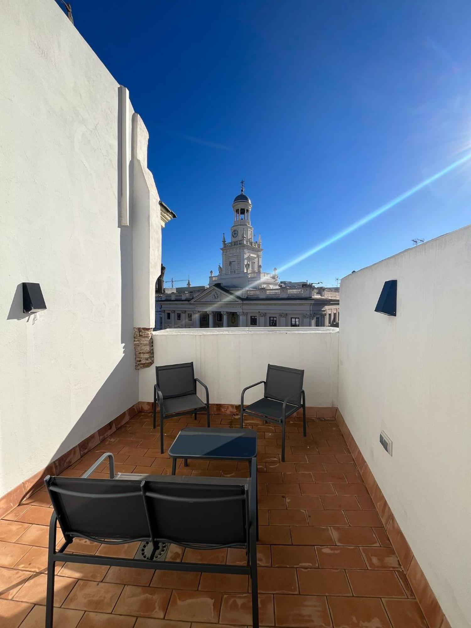 Apartament Penthouse La Plaza En Cadiz Centro Grupo Ac Gestion Zewnętrze zdjęcie